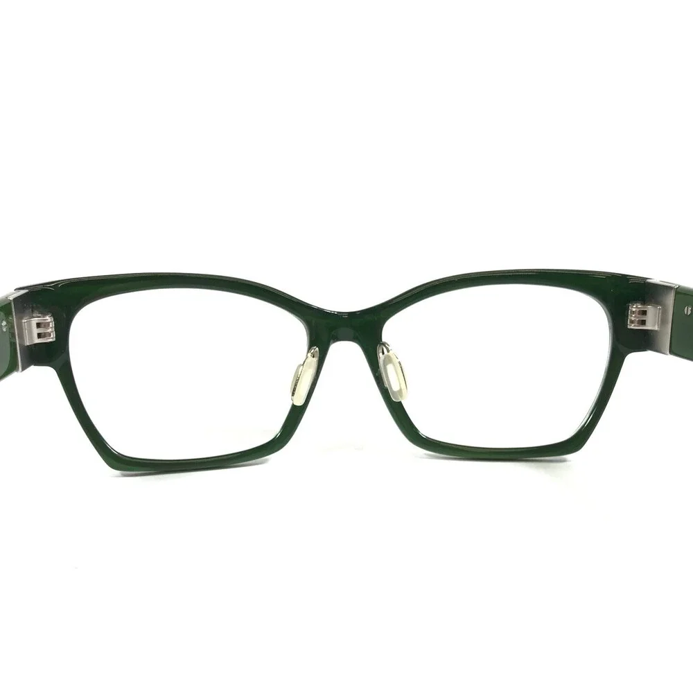 Seraphin Eyeglasses Frames HENNEPIN Green Tortoise Cat Eye Full Rim 51-17-140